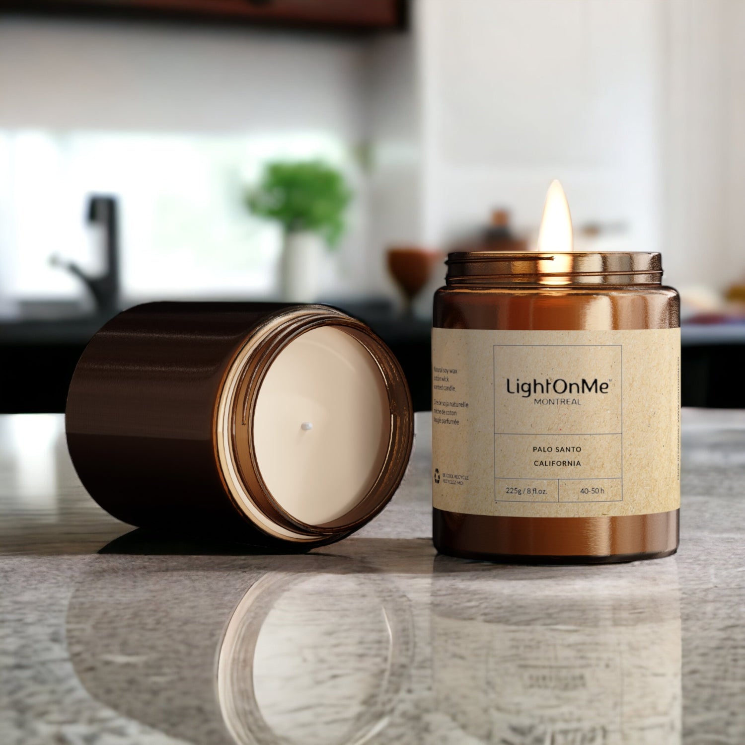 No.117 Scented Soy Candle - Palo Santo California