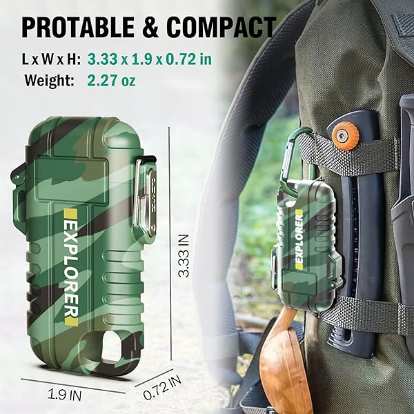 XR Plasma Lighter - Flameless, Fuel-Free, Refillable