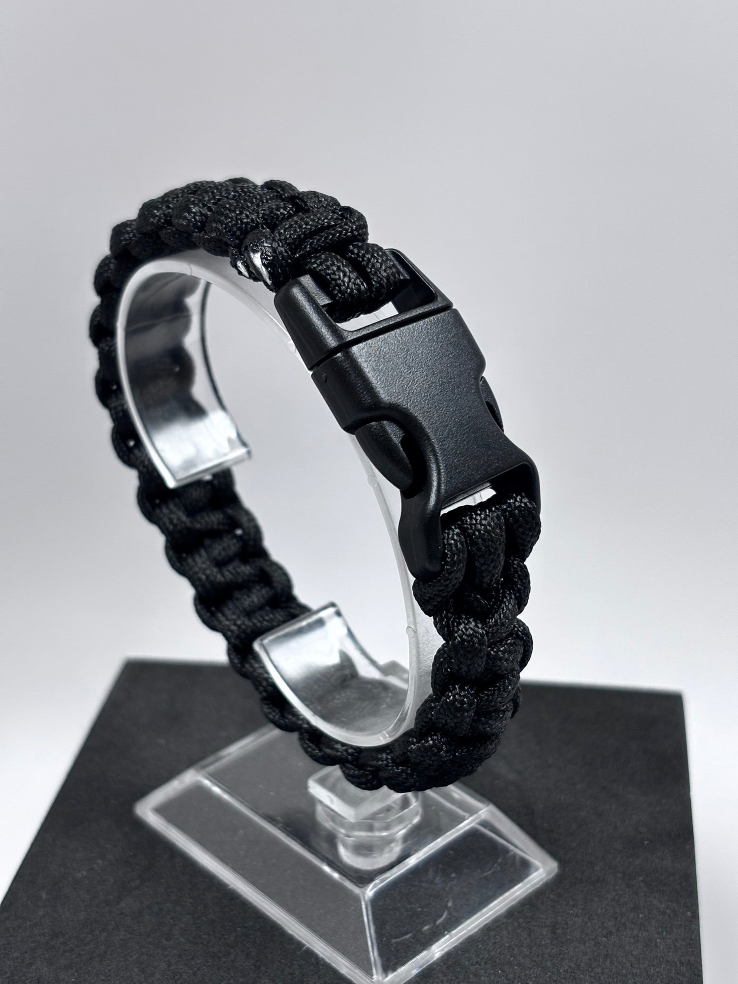 Paracord Bracelet Cobra (Black)