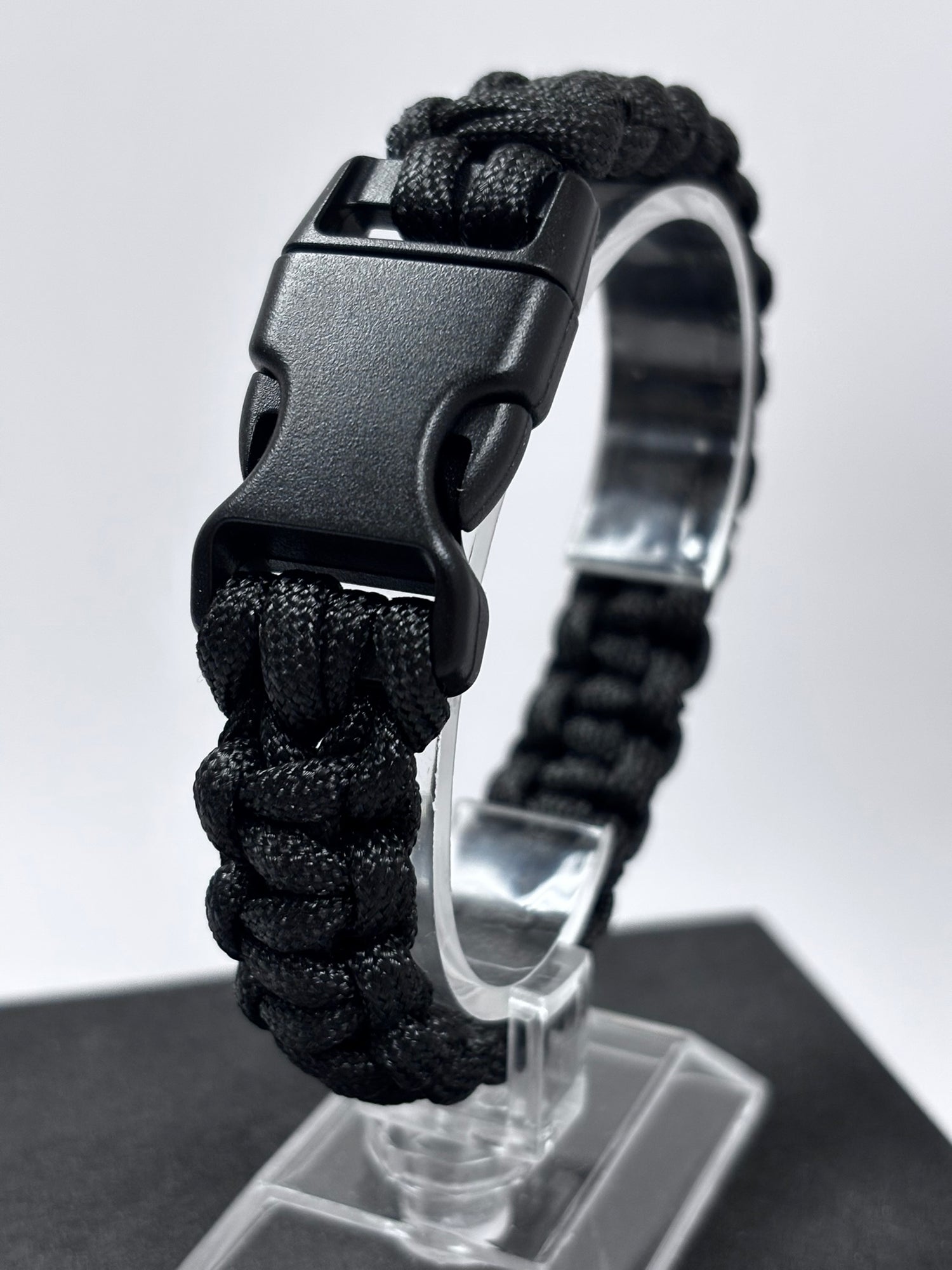 Paracord Bracelet Cobra (Black)
