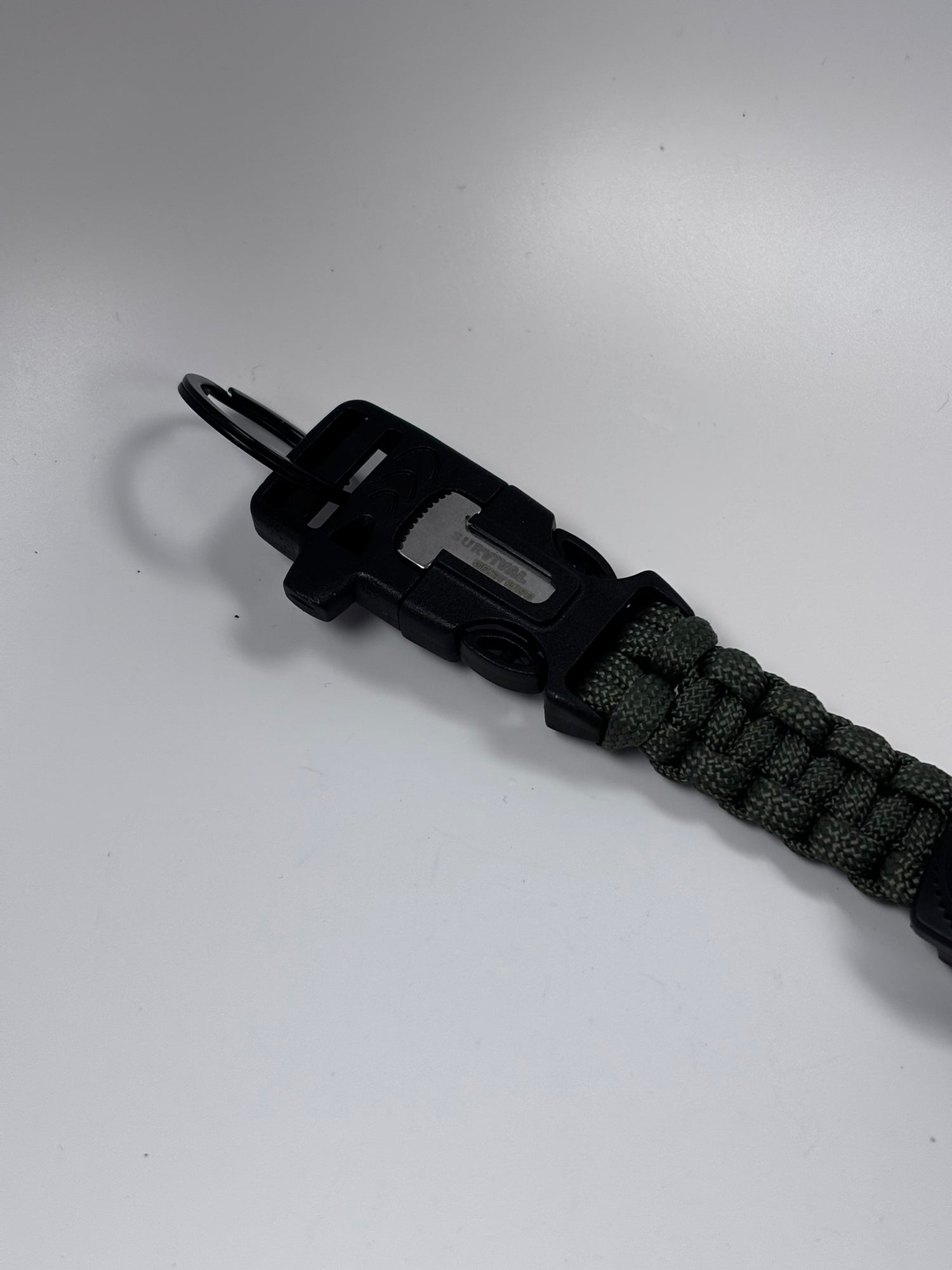 Paracord Keychain Punisher (Green Army)