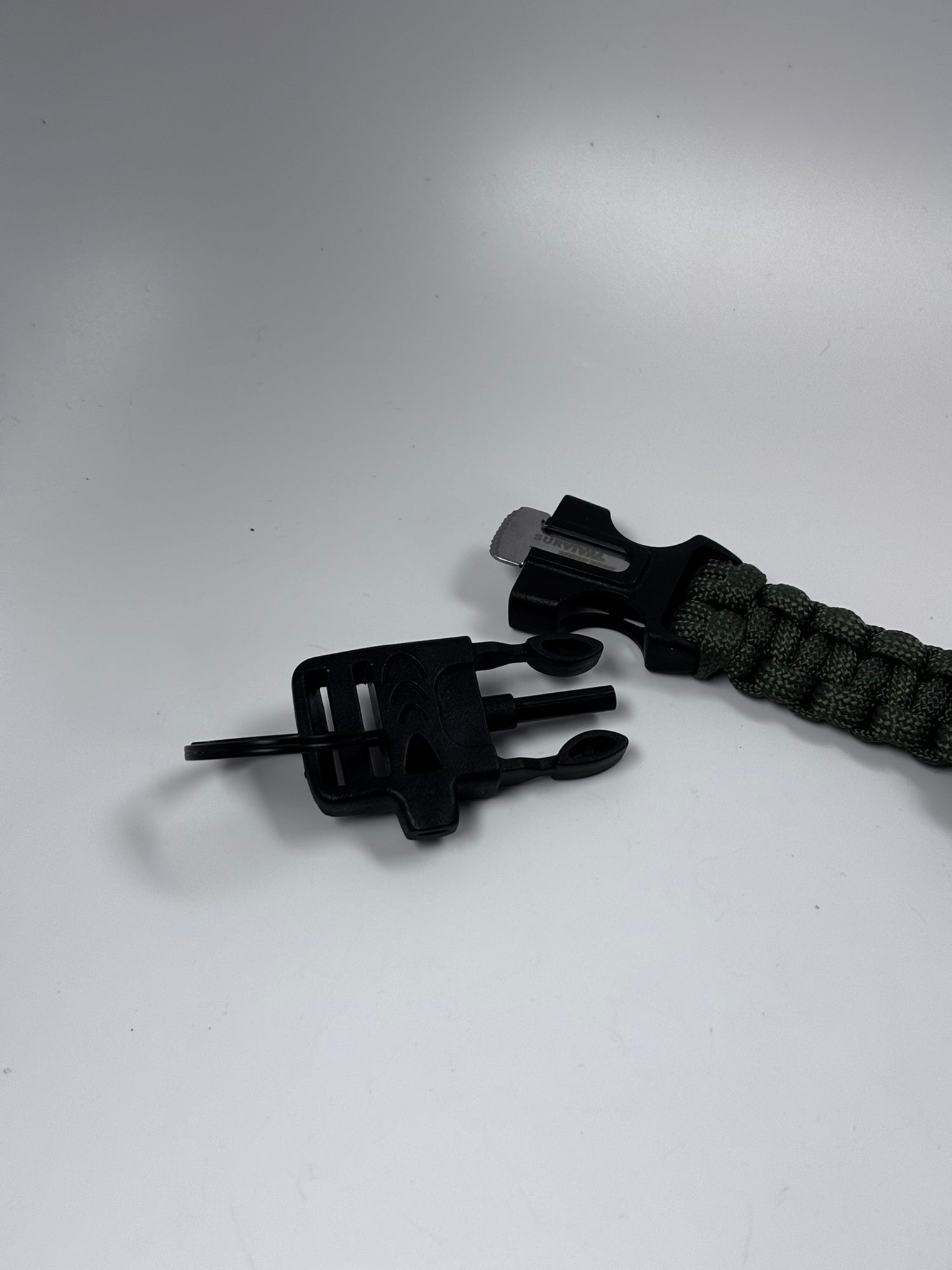 Paracord Keychain Punisher (Green Army)