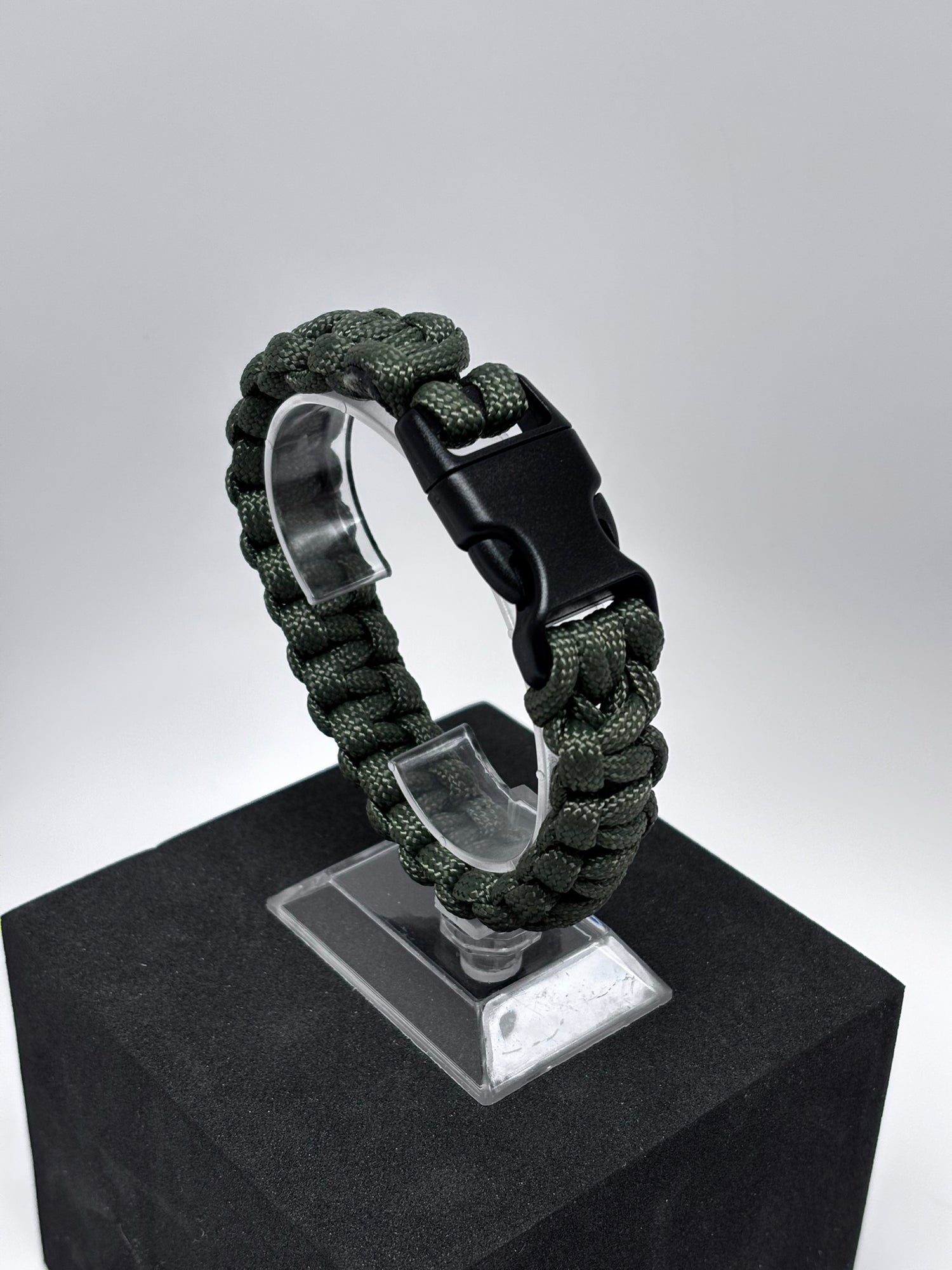 Paracord Bracelet Cobra (Green Army)