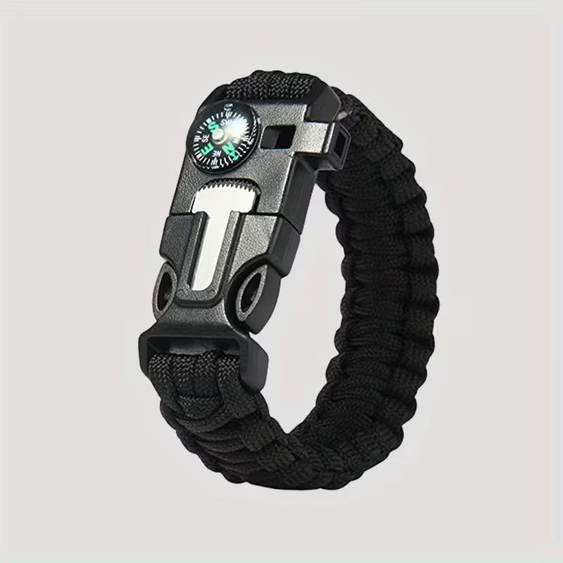 5-in-1 Paracord Survival Bracelet