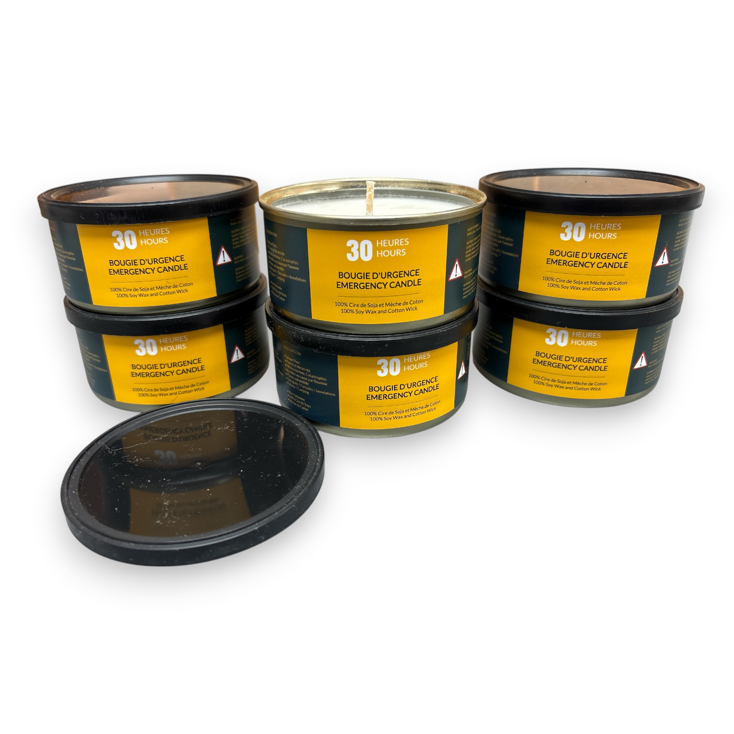 30 Hour Emergency Candle - Pack of 6