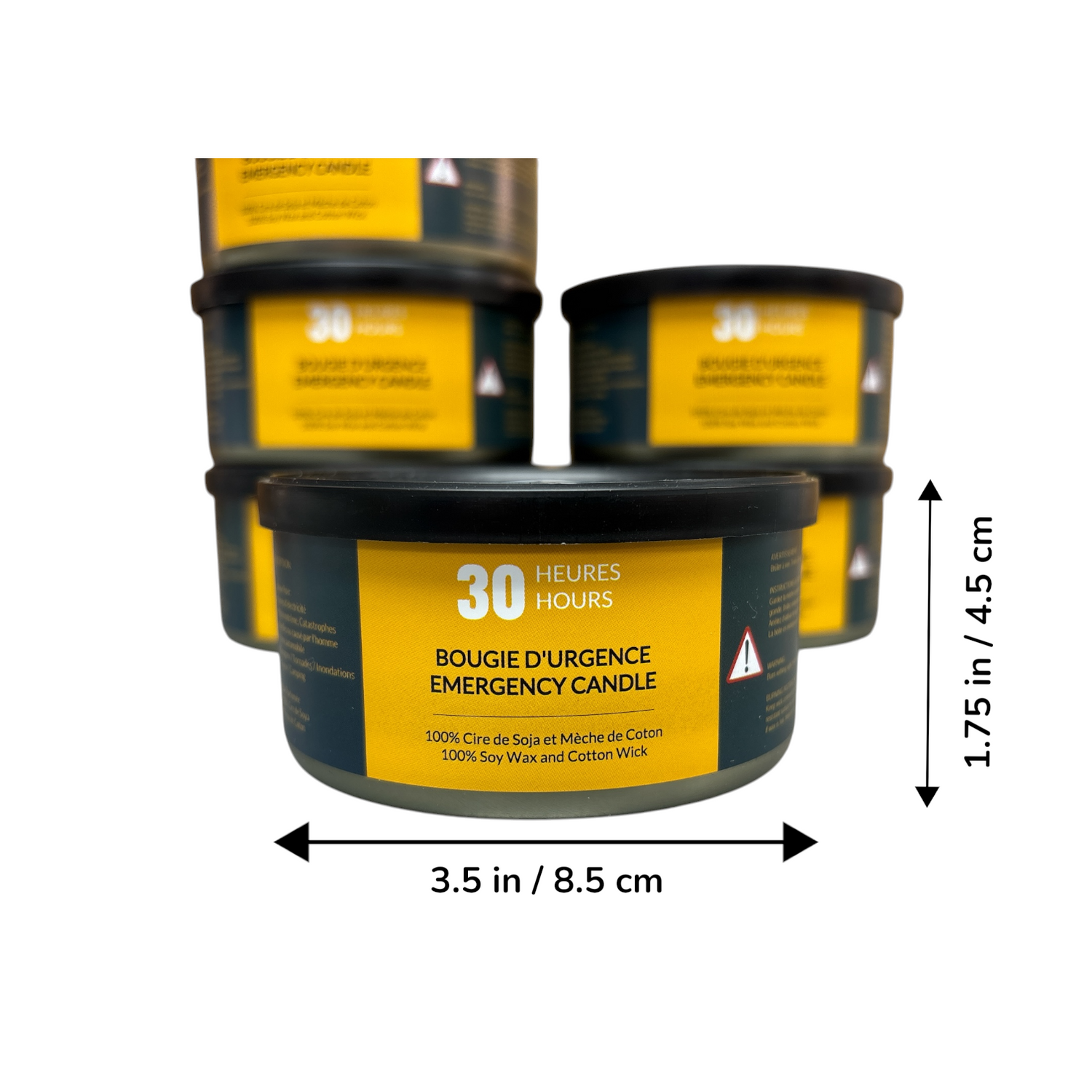 30 Hour Emergency Candle - Pack of 6