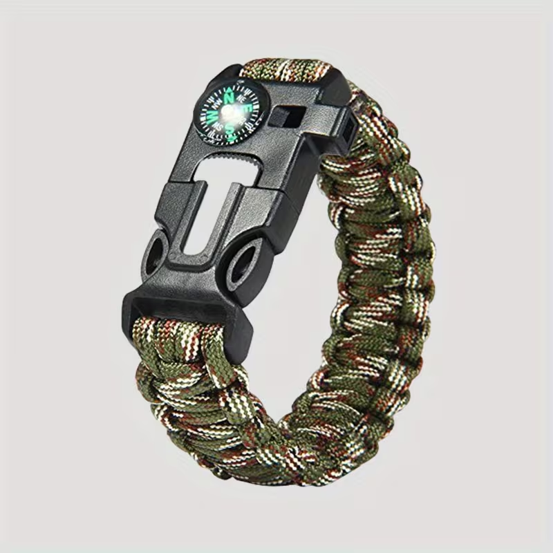 5-in-1 Paracord Survival Bracelet