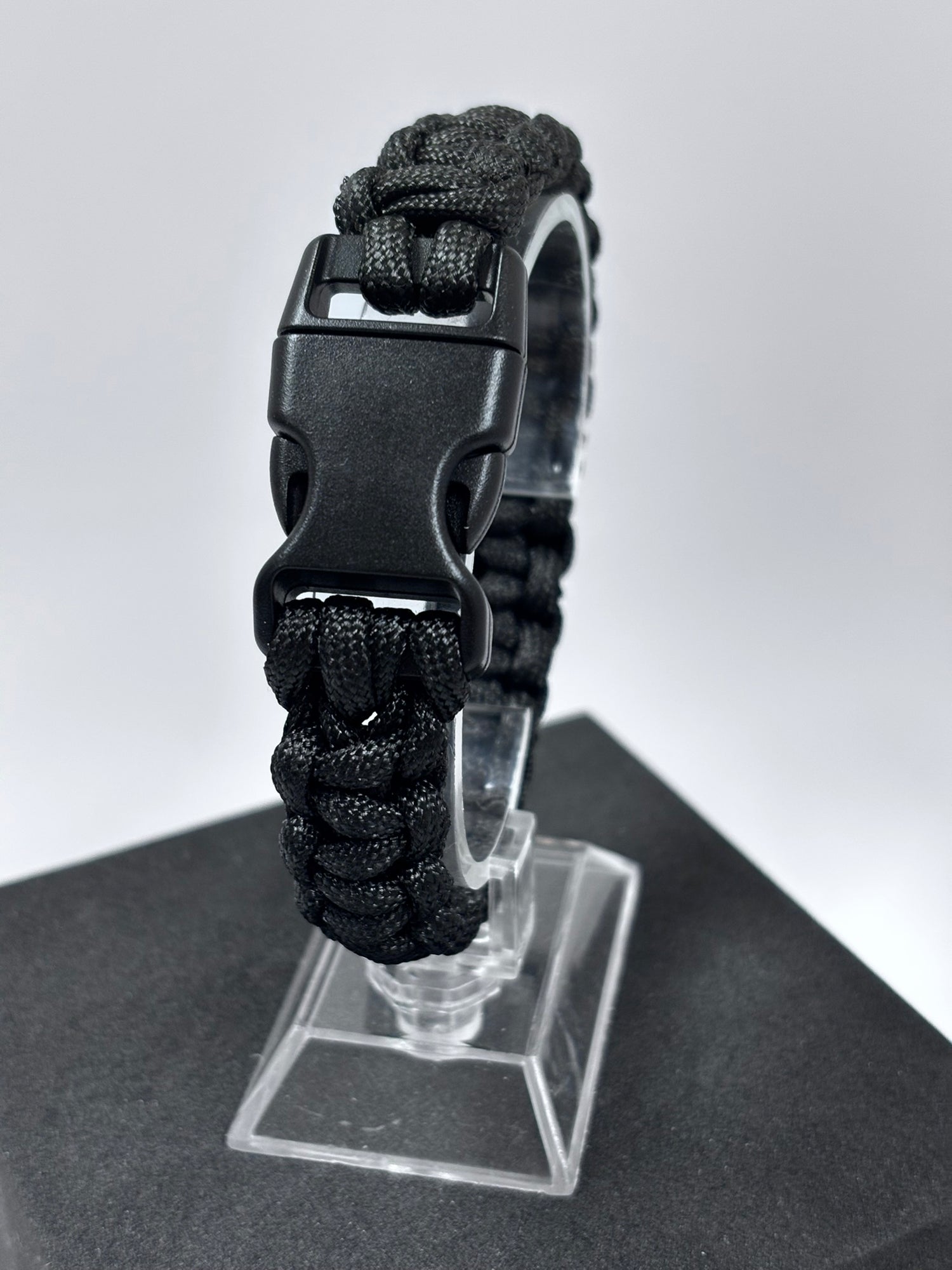 Paracord Bracelet Cobra (Black)