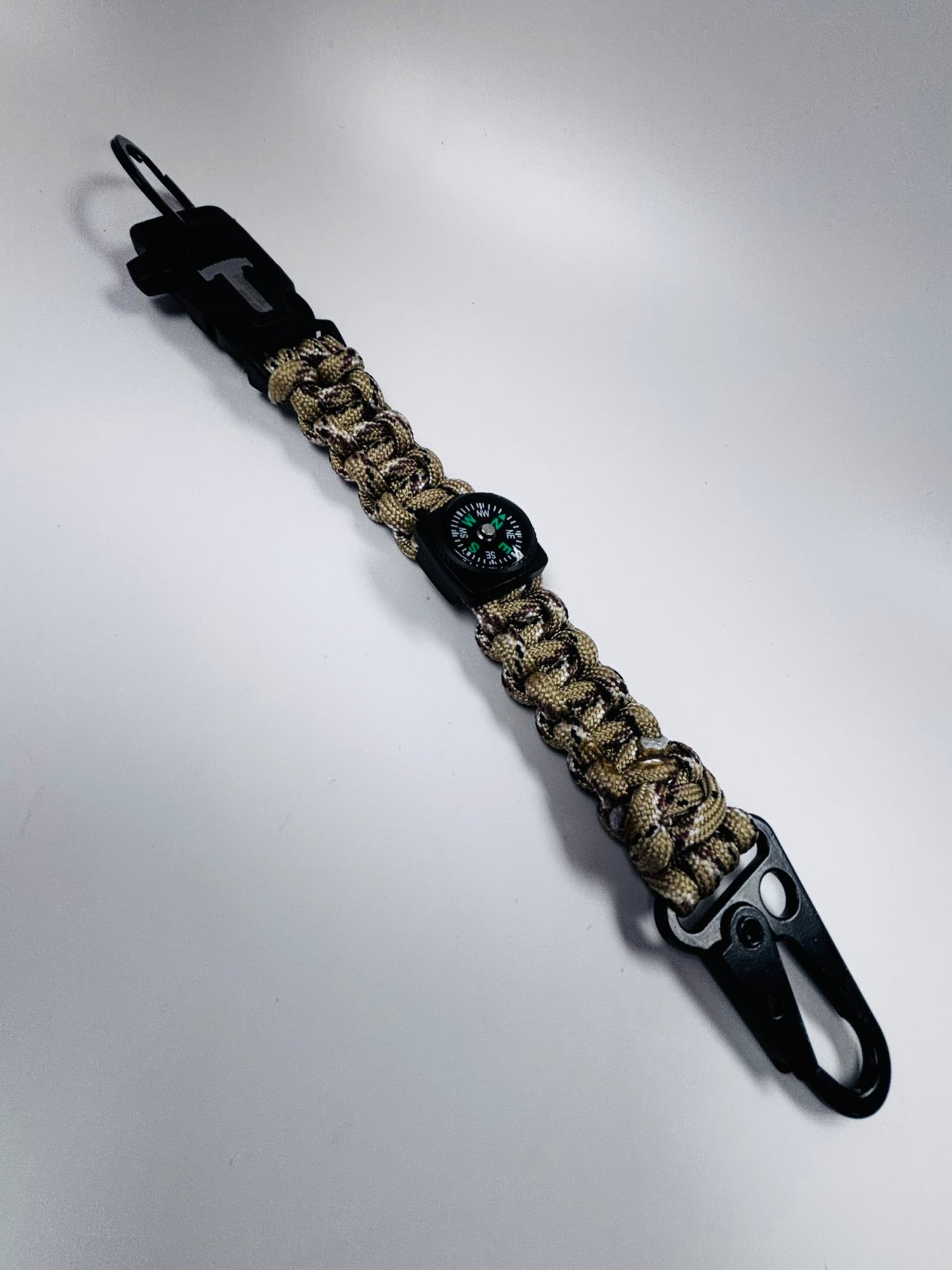 Paracord Keychain Punisher (Sahara)