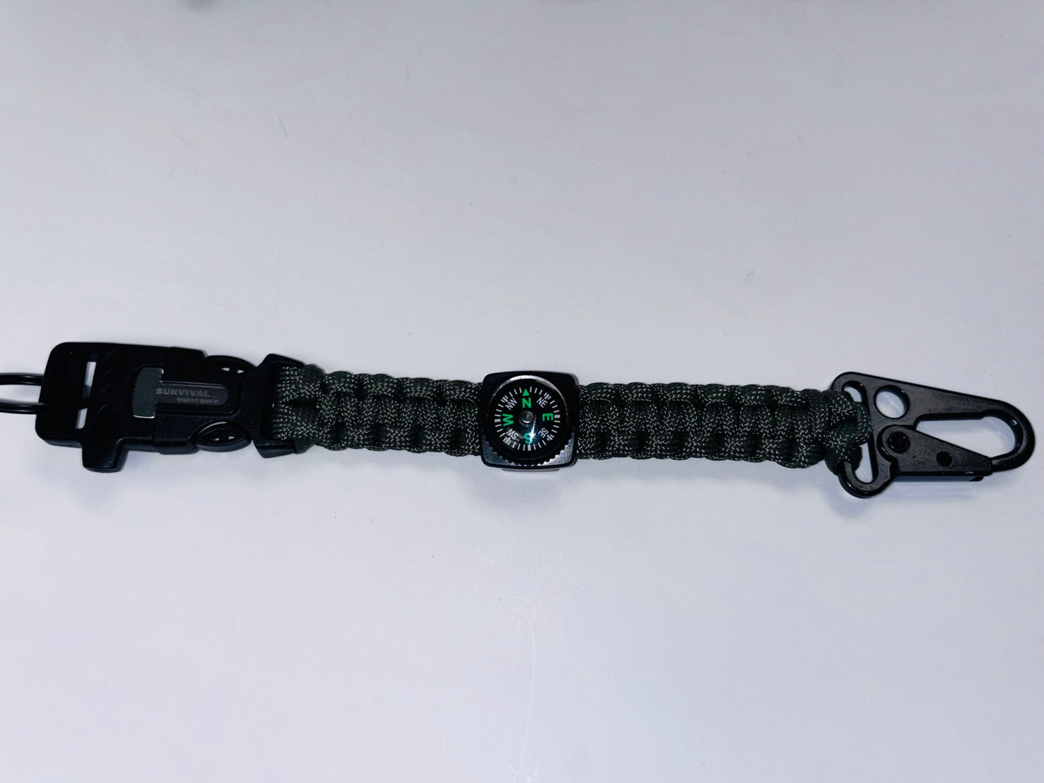 Paracord Keychain Punisher (Green Army)