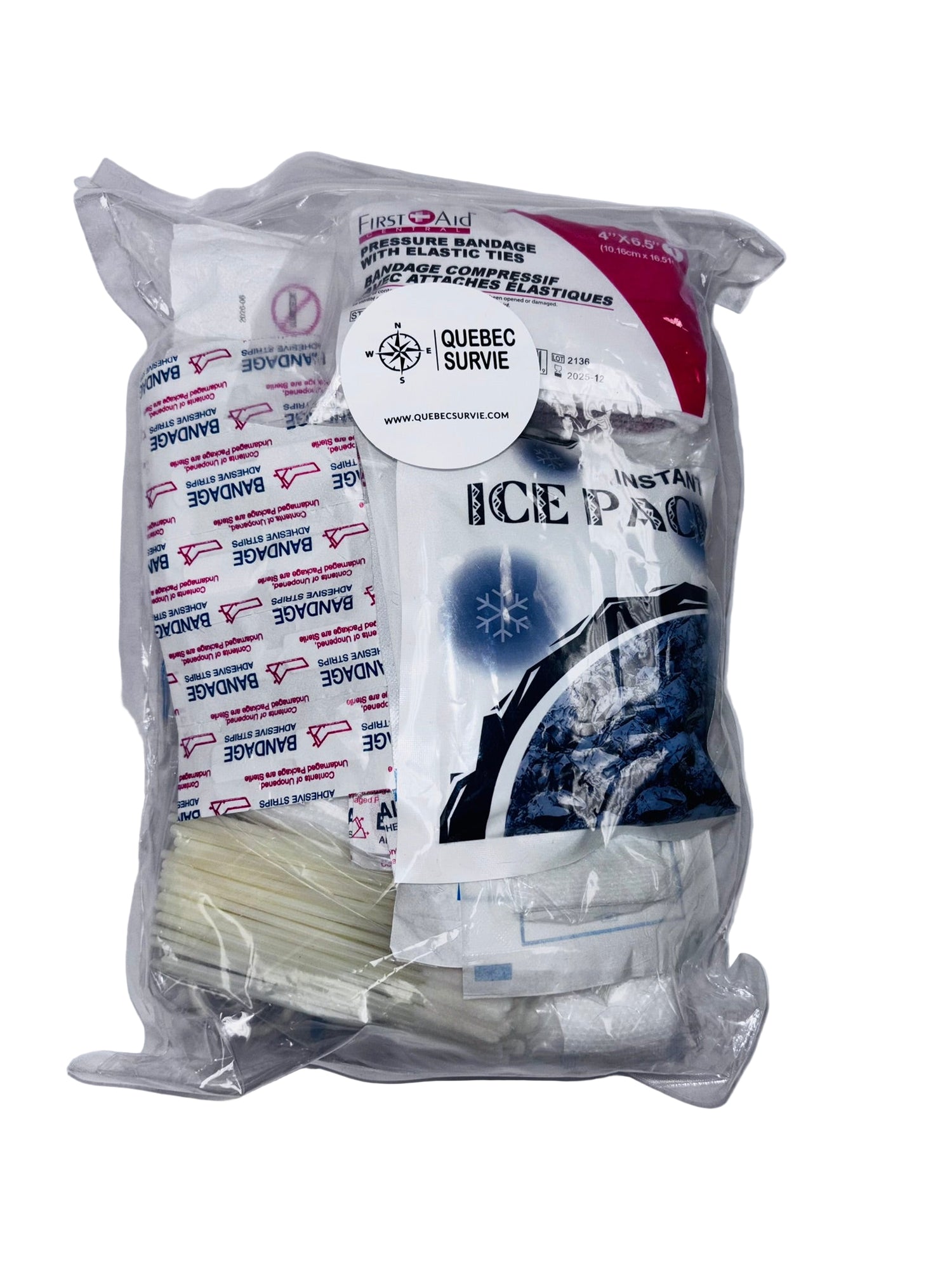 Outdoor First Aid Kit with 2L Waterproof Bag